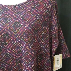 NWT Irma scoop neck top shirt size XS purple